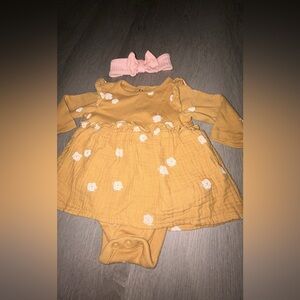 Baby Girl waffle dress